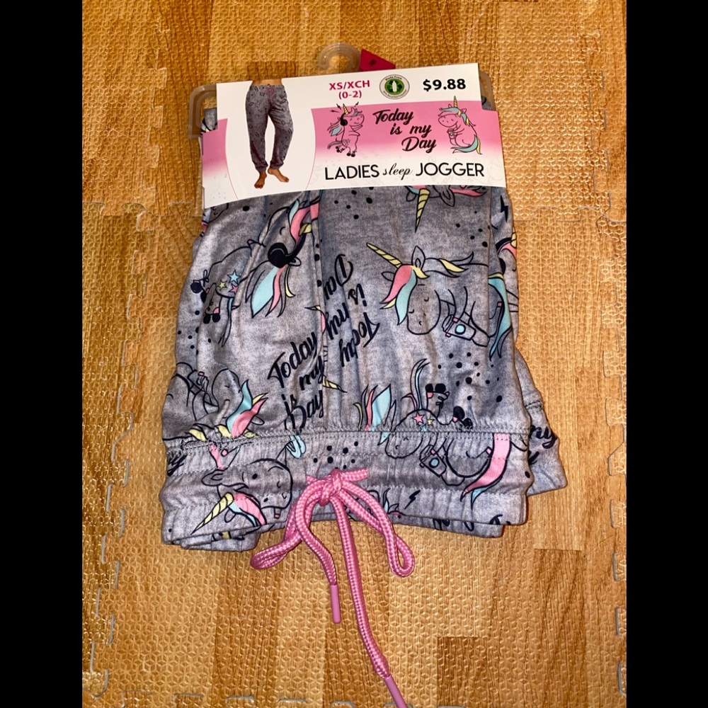 Ladies Sleep Jogger-Today Is My Day Unicorn!
